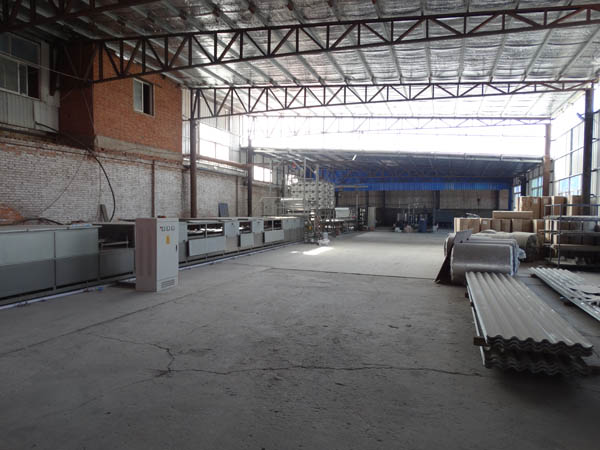 玻璃鋼復合瓦生產車間