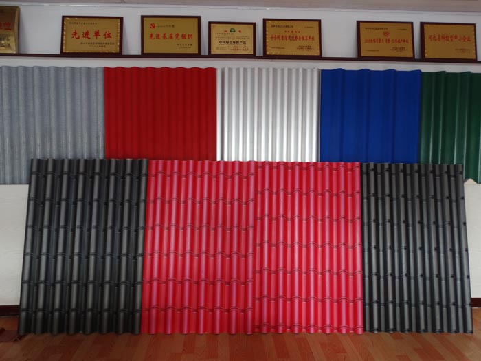 竹節(jié)玻纖鎂質凝膠瓦